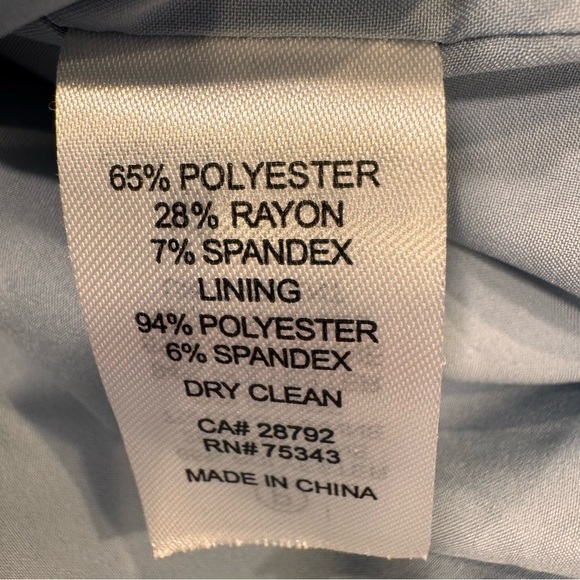 House of Harlow 1960 X Revolve Women’s Powder Blue Blazer Jacket Sz Medium - Picture 7 of 11